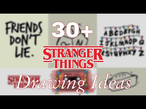 Stranger Things Drawing Ideas