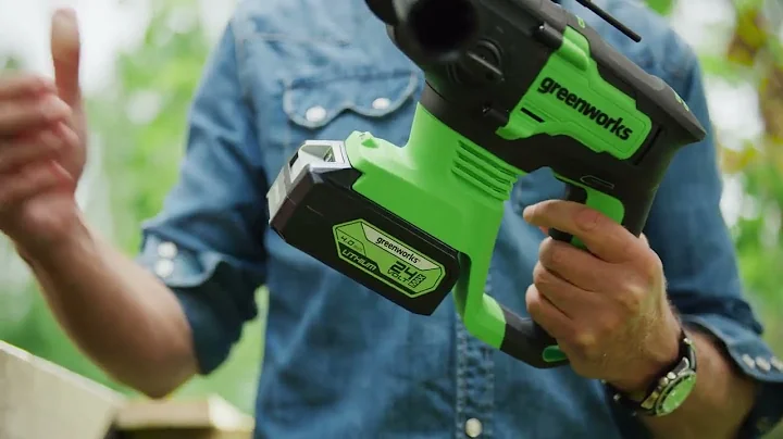 24v Greenworks Rotary Hammer drill