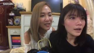 Angeline 阿妮 crystal 王雪晶 [ Facebook live ] (M girls 四个女生)