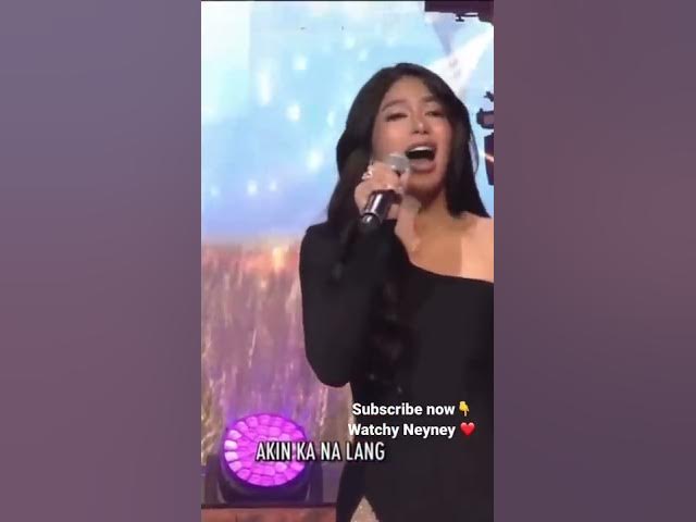 Gigi De Lana singing Akin Ka nalang with Ivana Alawi and A Family Affair cast