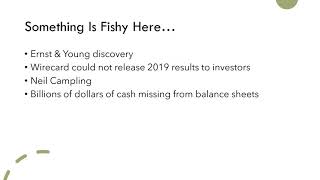 Wirecard AG Scandal