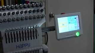 Happy Embroidery Machine Lcd Screen Lesson