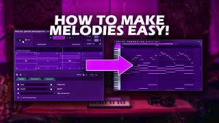 How To Make Melodies EASY Using The Chord Progression Tool! | FL Studio 24 Melody Tutorial!