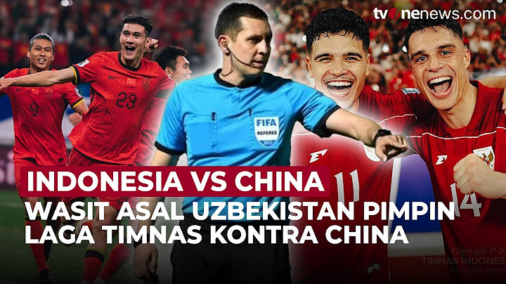 Laga Panas! Rustam Lutfullin Ditunjuk Jadi Wasit Laga Timnas Indonesia vs China | OneNews Update