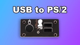 Celebrity Easily Convert USB Mice and Keyboards to PS/2 and Serial - Retro Modding Stream Wealth