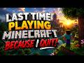 Playing Minecraft TLauncher Java Edition for the Last Time.