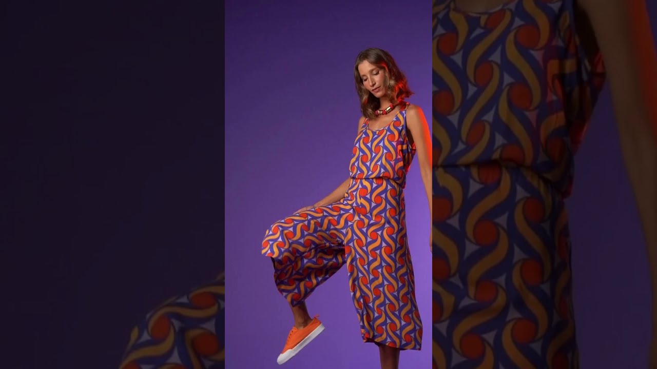 Totem - Dros Jumpsuit in Avalon Purple