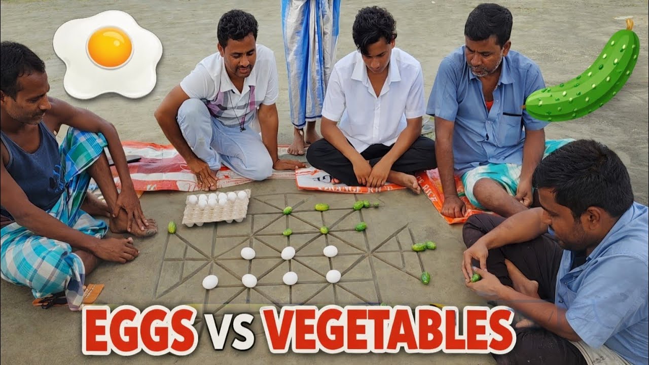 32x32 Vegetables Game | 32 ghutti traditional Village Game 