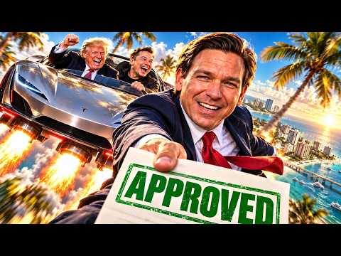 Gov. DeSantis Immediately LEGALIZES Elon Musk New FLYING Car: ‘You Can Fly in Florida, Street Legal’