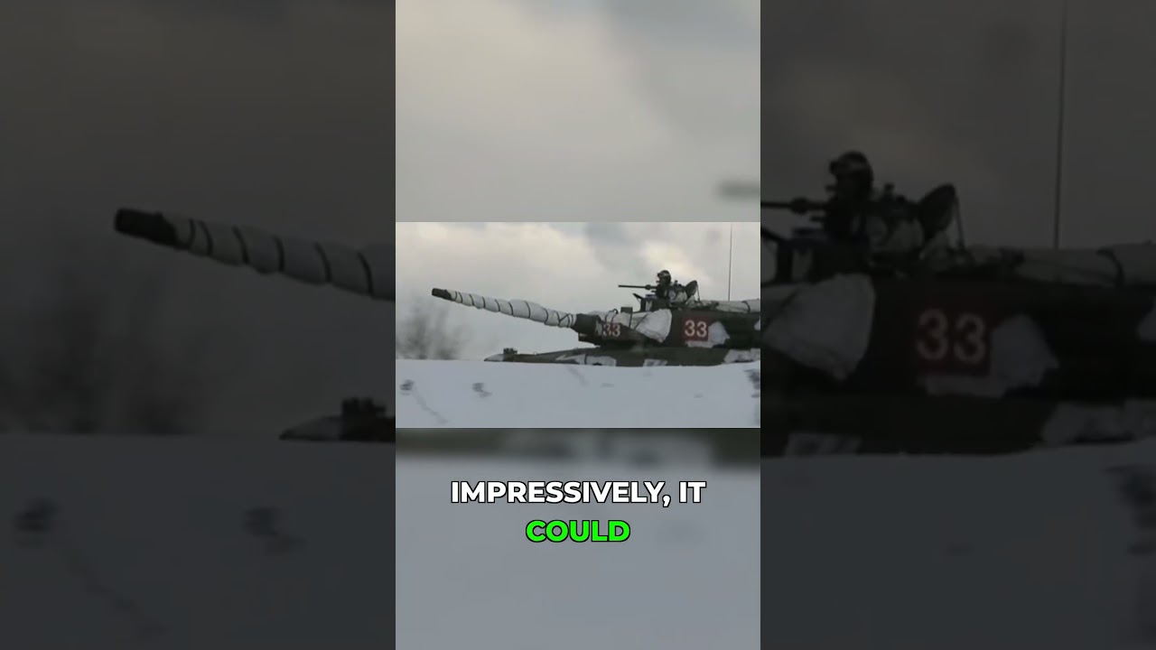 Танк, способный встать на колени