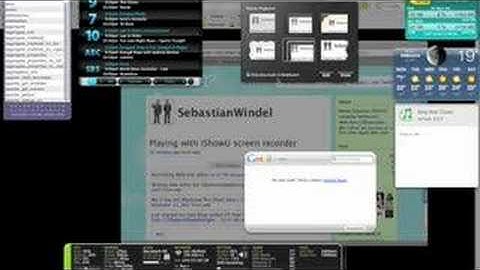 Mac OSX Leopard Webclip Widgets