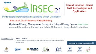 Famous 174 - Optimized Energy Management Strategy for Off-grid Energy System Wealth