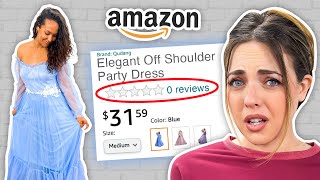 Buying Amazon Clothing with NO REVIEWS?!?