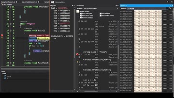 Modifying memory - Visual Studio debugging