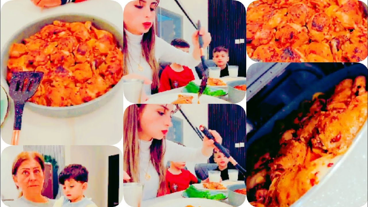 طريقة (ننوش )ب الفروج البطاطا 😋 (دجاج  بالبطاطس) خورافي غرام🤤🤤