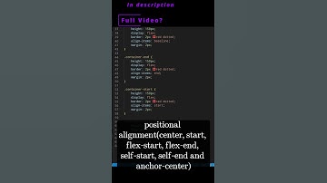 💻 CSS 28b 💻 align-items property 💻 #css #css3 #csscourse #html #html5 #omg