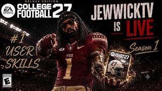 LIVE | College Football 27 | CUT H2H #1 USER | M27 THURSDAY!