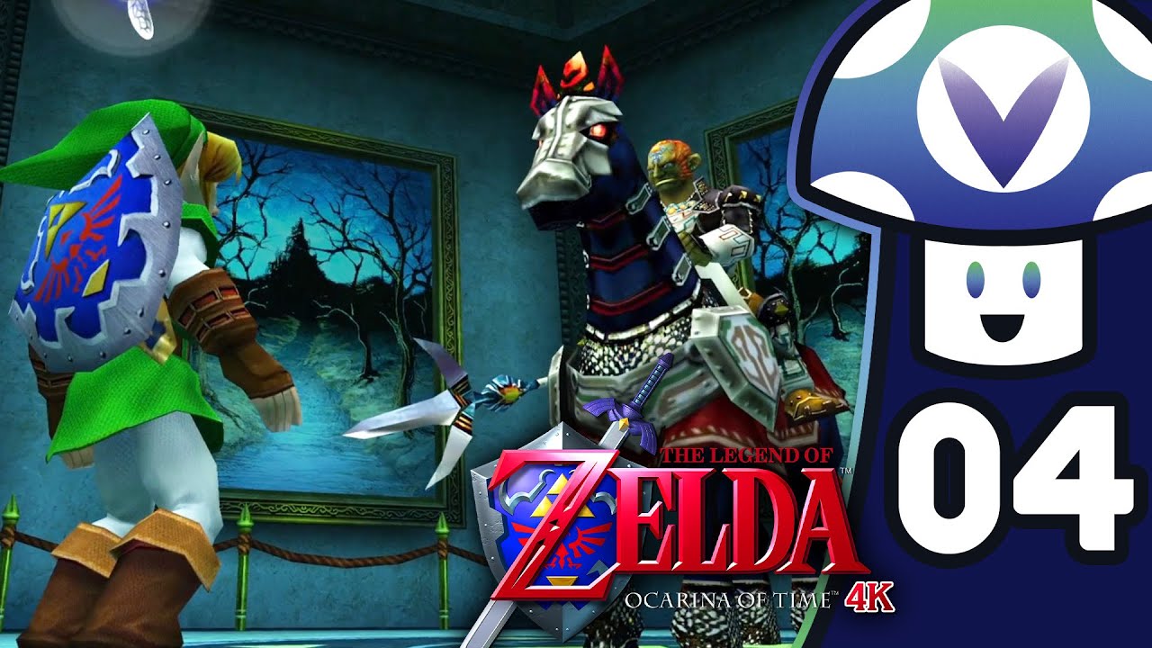 The Legend of Zelda: Ocarina of Time 3D 4K (PART 2) - vinesauce on Twitch