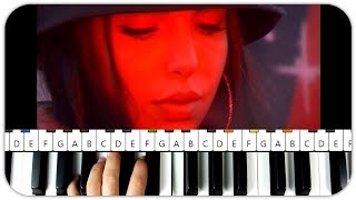 Juju - Intro INSTRUMENTAL BEAT + Piano Tutorial MIDI