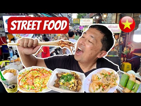 The BEST STREET FOOD in SAIGON, Vietnam (Ho Chi Minch City) 🇻🇳 Ho Thi Ky Night Market