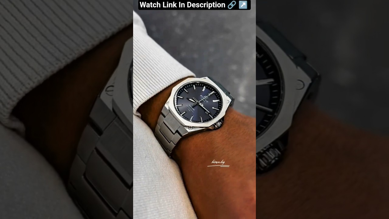 Edifice Casio Sapphire Classic Blue Dial Luxury Men's Watch 