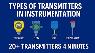 Types of Transmitters in Instrumentation – Explained with Real Examples