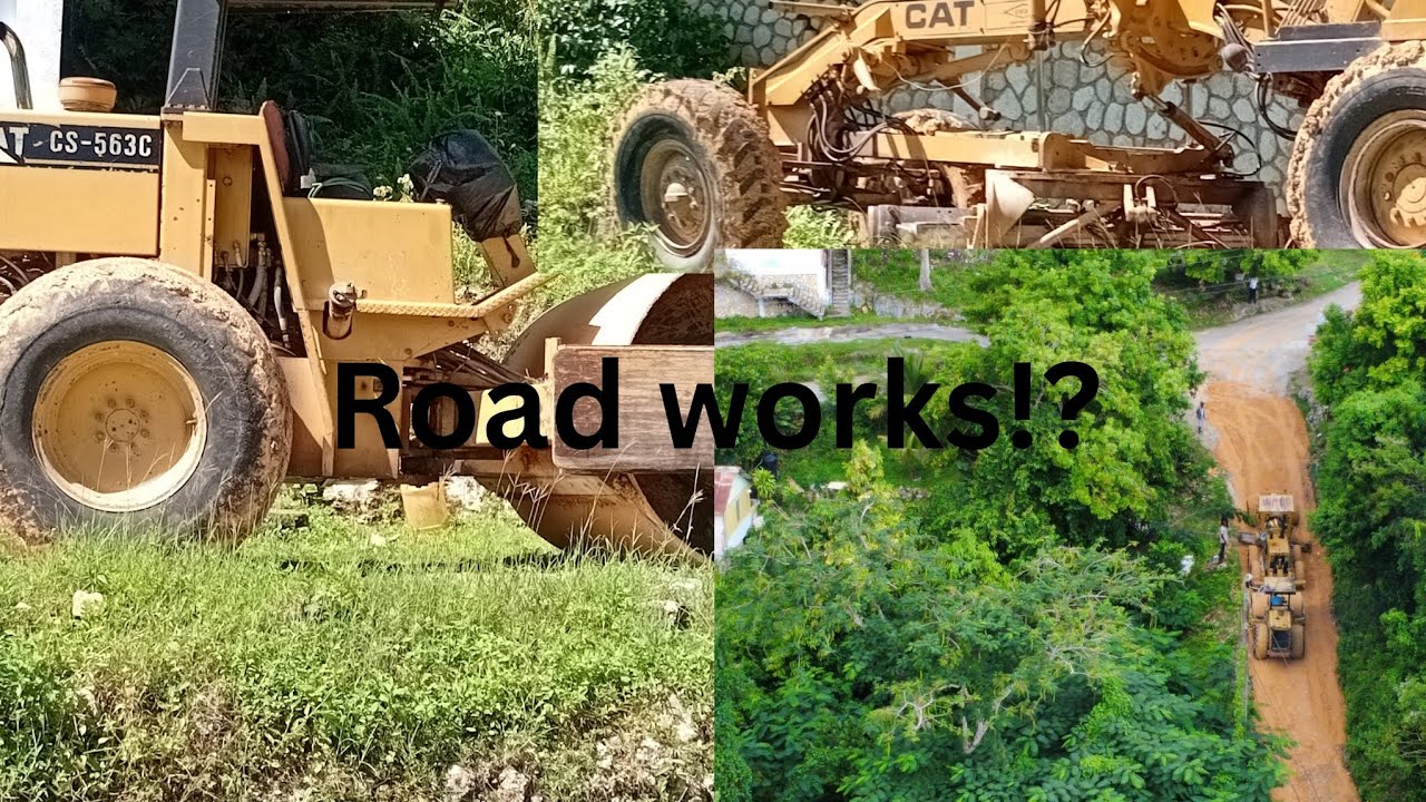 Road works in the country side! 