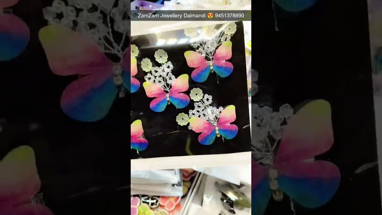 Korean butterfly hair clip 😍 @ZamzamJewellery786  