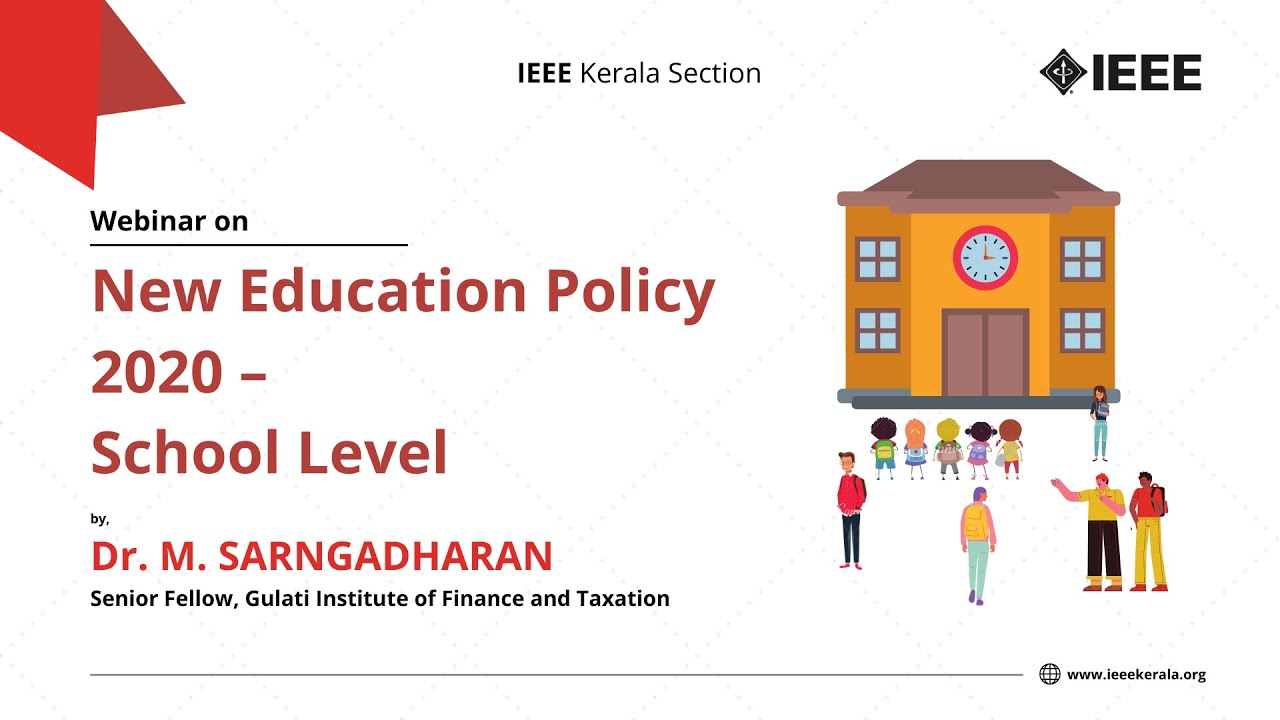 Webinar on New Education Policy 2020 – School Level - YouTube