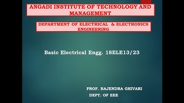 BEE - Module 4 Problems on DC Generator