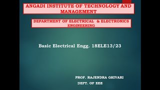 BEE - Module 4 Problems on DC Generator