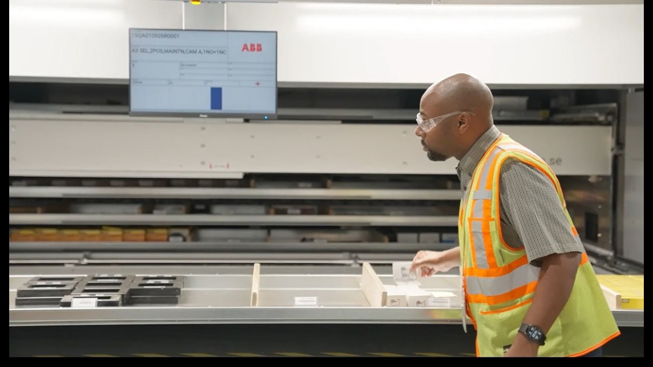 ABB Customer Case Study - White Intelligent Storage - Vertical Lift ...