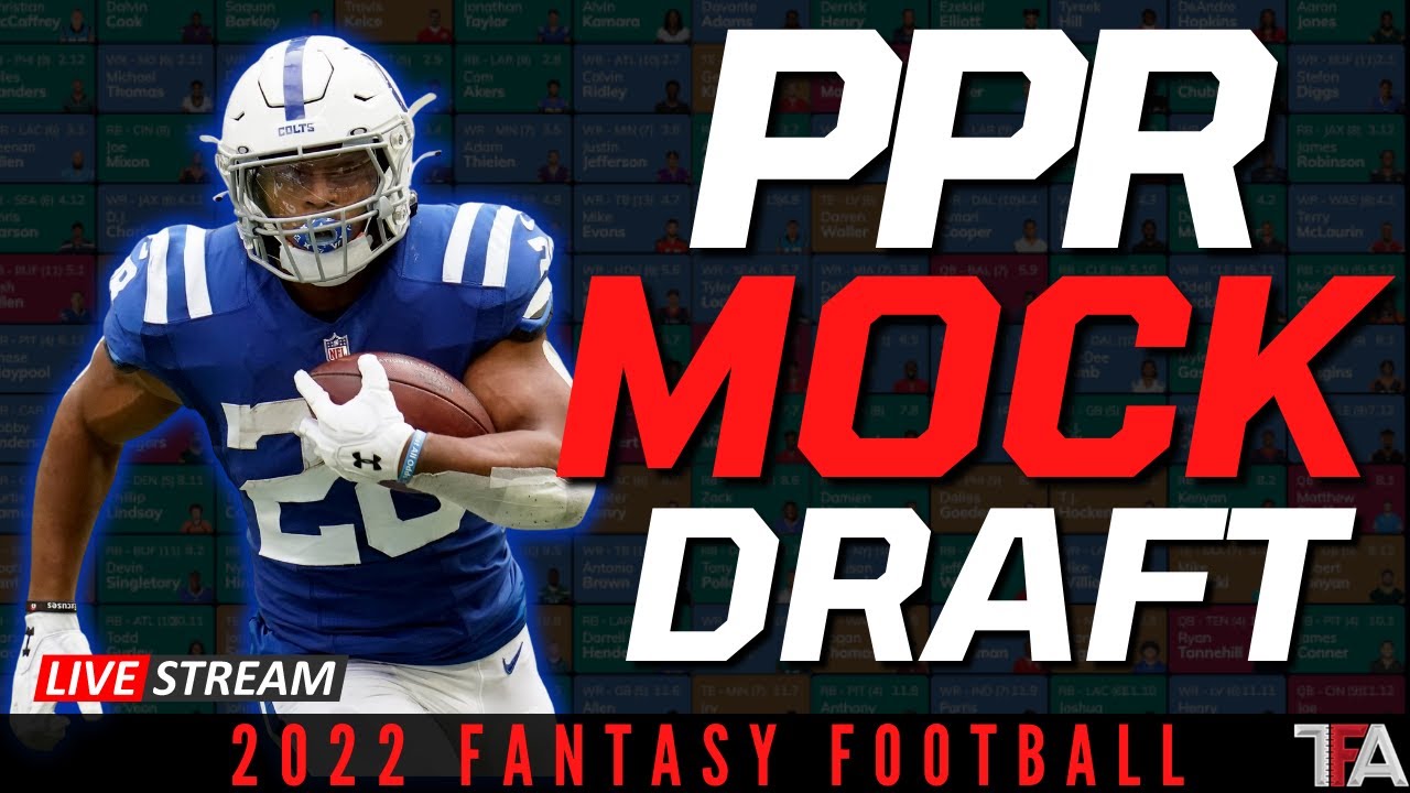 Fantasy Football PPR Mock Draft YouTube