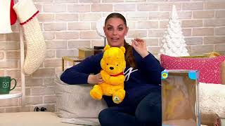95th Anniversary Winnie the Pooh Collector Plush Bear on QVC