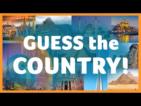 GUESS the COUNTRY LANDMARK - Do you know these famous locations?