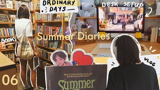 spending time alone | books &amp; organizing ARMY-log 아미로그 | Summer Diaries 07