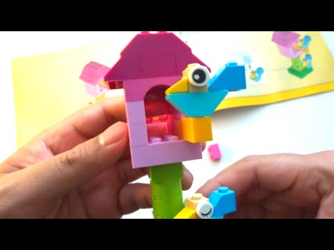 How to Build a Lego Bird House - Lego Classic 10694 (2015) - YouTube