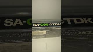 TDK SA-C90 ~ 1979 / AD60 ~ 1984 #cassette