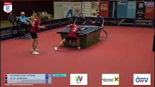 Chang Ping-Cheng   Kolodziejczyk Maciej (Wels) vs Glod Eric   Ahmadian Amin (Baden AC)