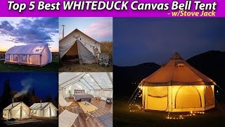 Top 5 Best WHITEDUCK Canvas Bell Tent  With Stove Jack in 2023!! Reviews \& Buying guide!