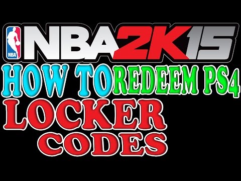 NBA 2K15 Tips and Tricks - How to How to Redeem PS4 Digital Pre Order Locker Codes