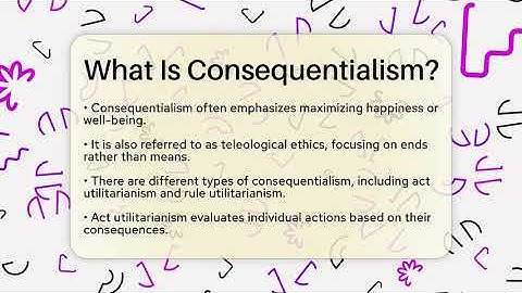 What Is Consequentialism? - The Ethical Compass