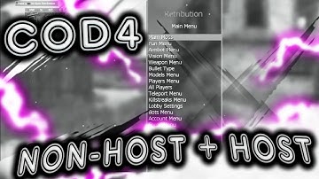 COD4 [PS3/CFW/SPRX] NON-HOST + HOST MENU Retribution W/ DOWNLOAD!