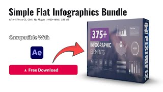 Simple Flat Infographics Bundle VMETLYJ