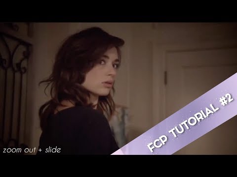 FCP tutorial #2 | zoom out + slide transition