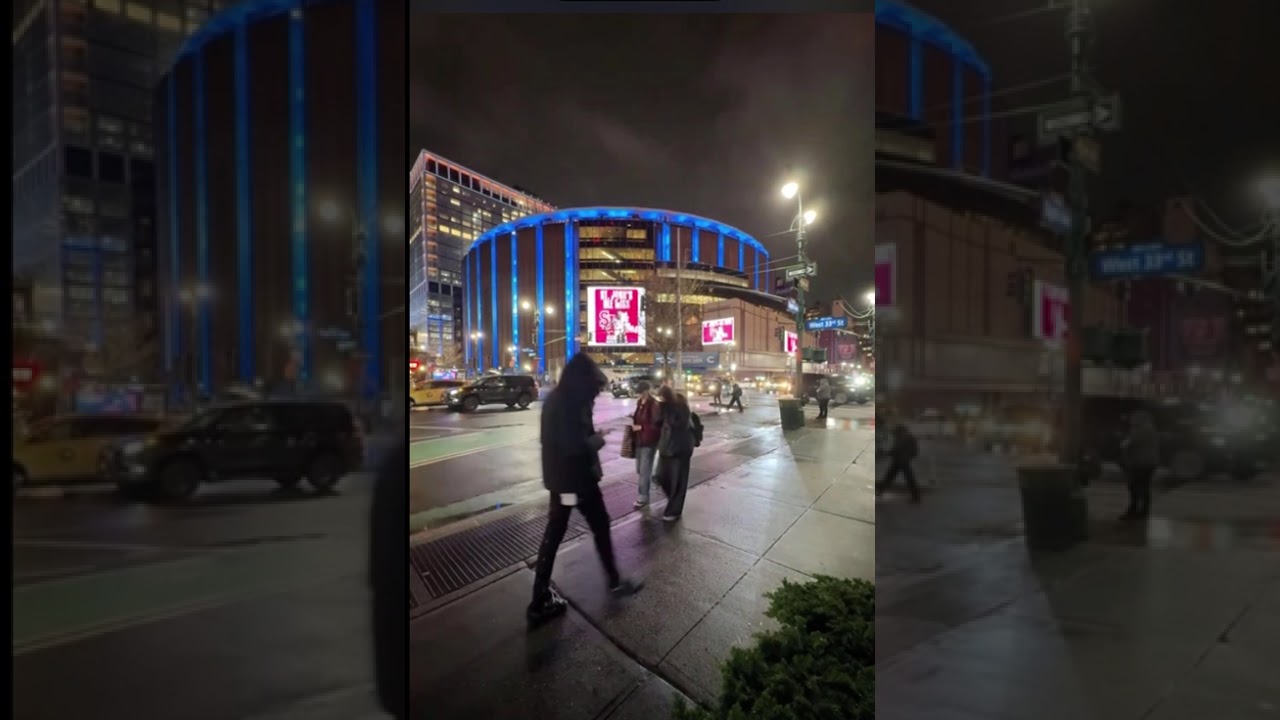 MSG Game Night Pan Shot | NYC Rivalry Vibes Freelance Demo 🔥🏀
