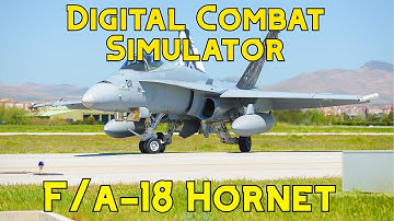 Learning the DCS F/A-18C Hornet "Radio,Taxi & Take off"