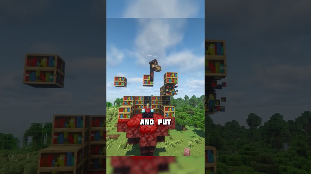 Эпическое, завораживающее место в Minecraft 