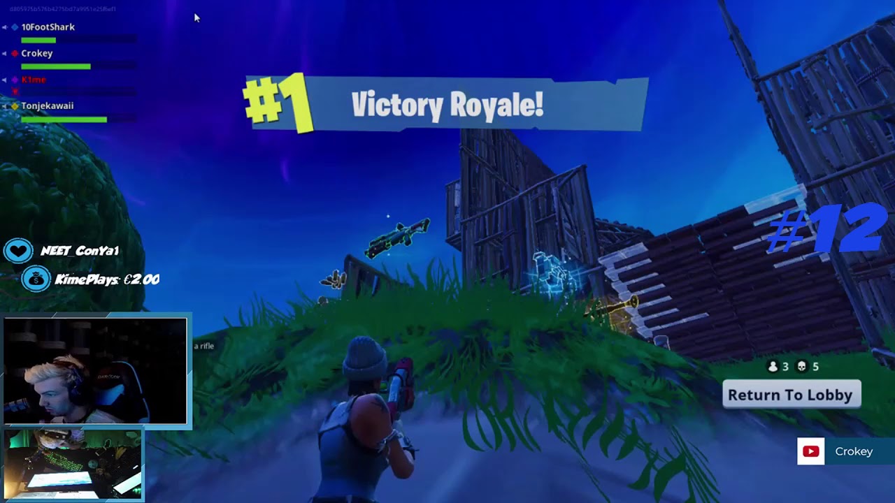 #15 Win Streak - Top of the World(Fortnite Battle Royale)