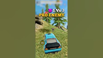 1 Vs 3 Pro Enemy 😈 #shorts #codmobile #callofduty